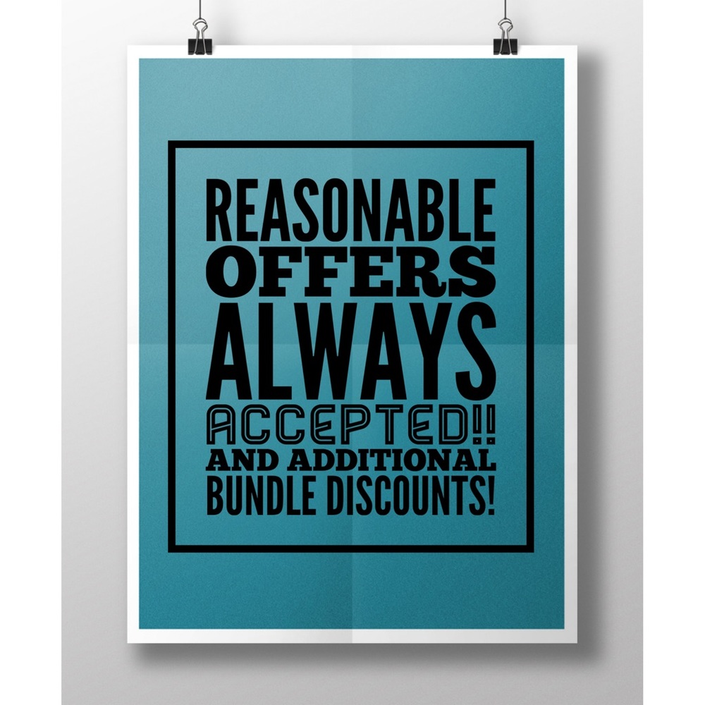 Quick response on offers!